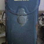 A Name in Gold Embossed EKC Pocket Camera Case with the name Emma Dolgin and the words Graduated June 1929 in gold lettering